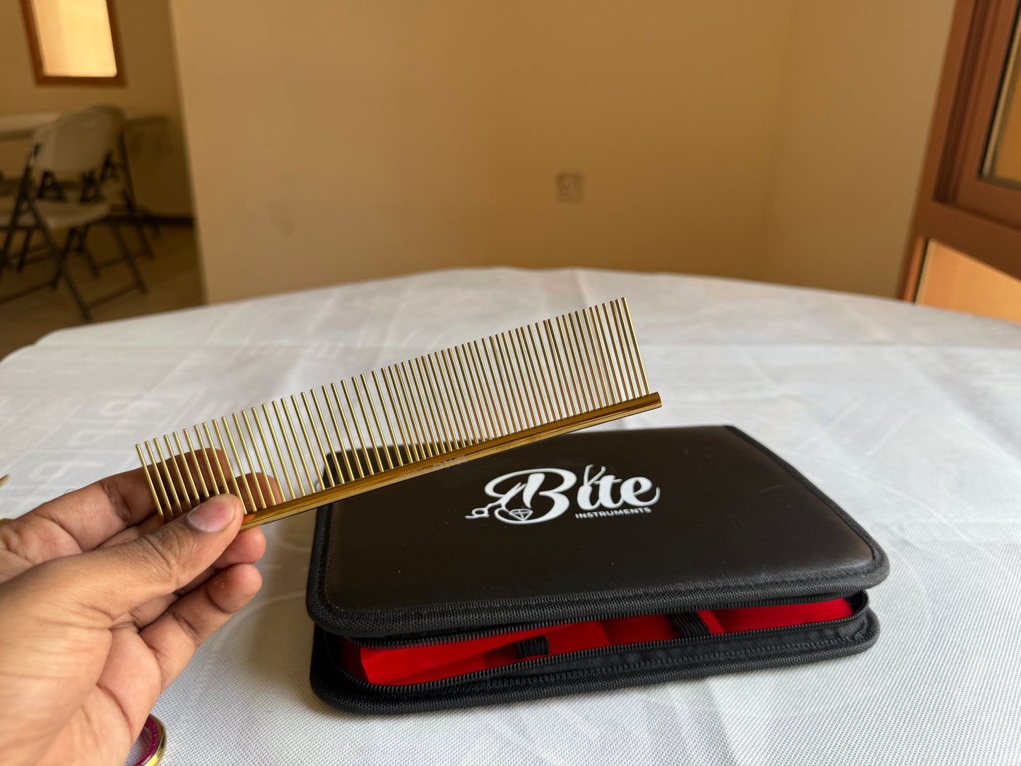 Professional Pet Grooming Scissor Kit – 7-Piece Handmade Set | Dog & Cat Grooming | Bite Instruments Sialkot Edition