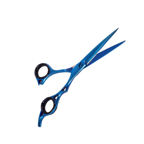 Precision Blue Coated Razor Edge Hair Cutting Scissors - 6.5 Inch