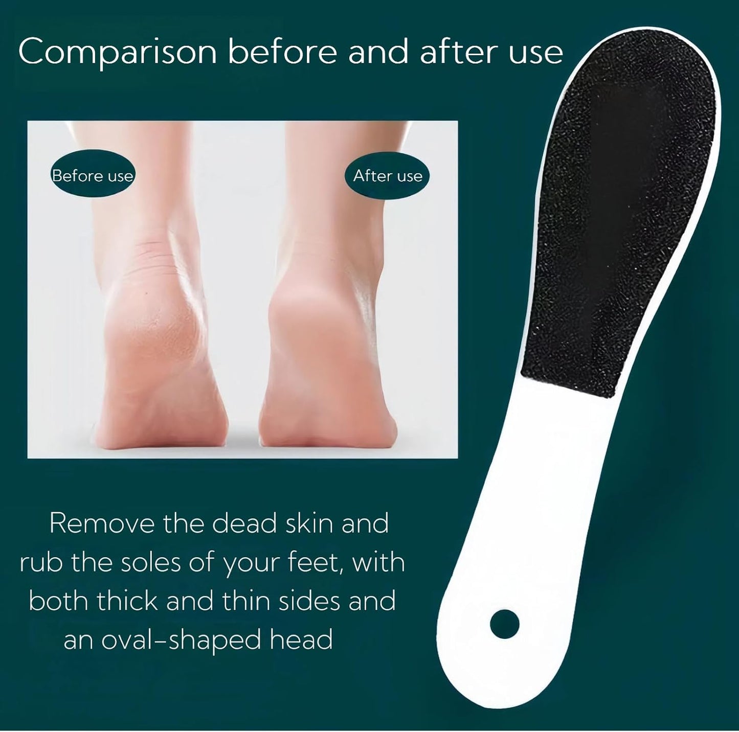 Bite Instruments stainless steel pedicure tool for removing dead skin & calluses