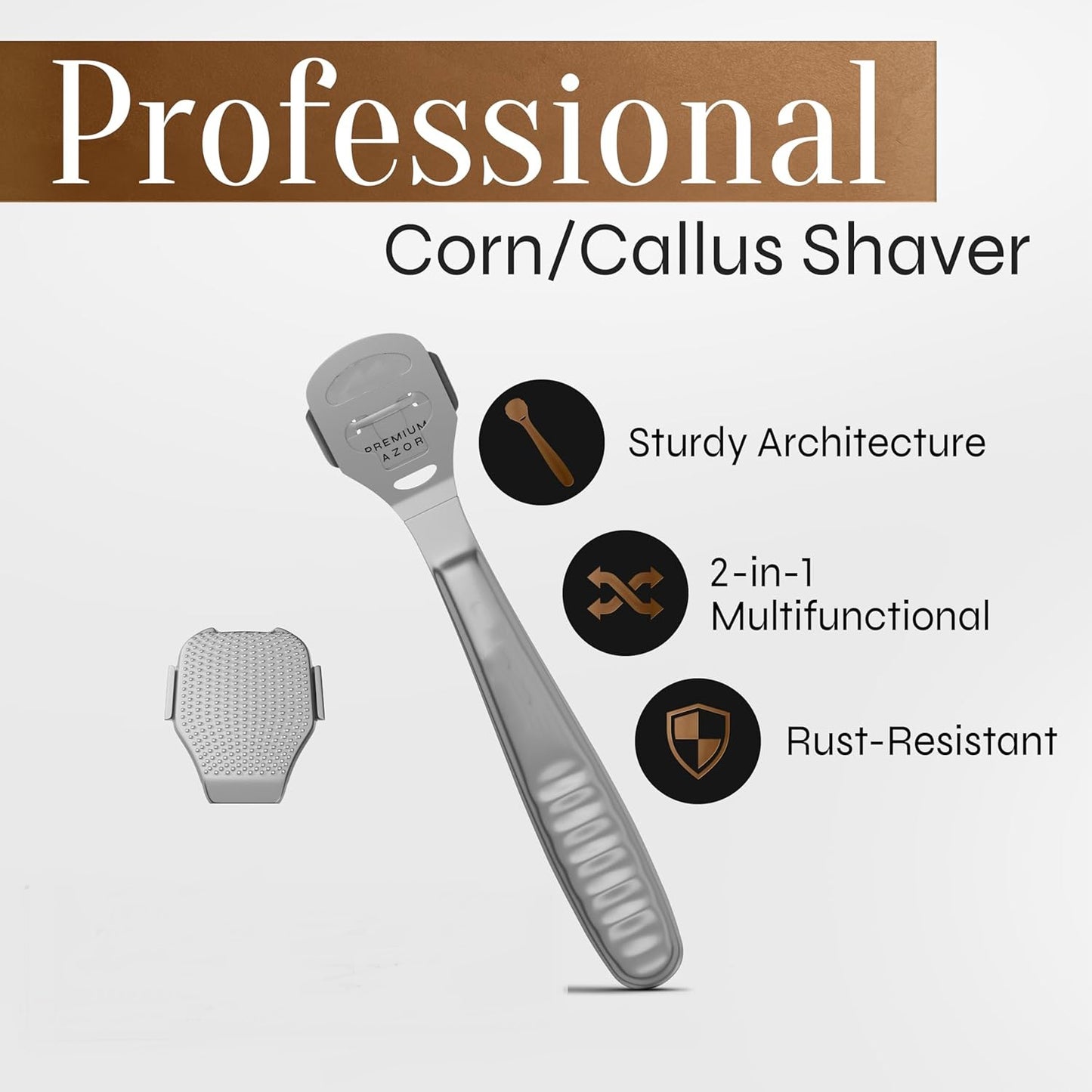 Trendy Look Foot pedicure callus shaver remover hard skin remover