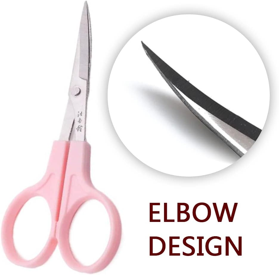 3 Pcs Small Embroidery Curved Scissors Cross Stitch Sewing Craft Small Tools DIY Scissors