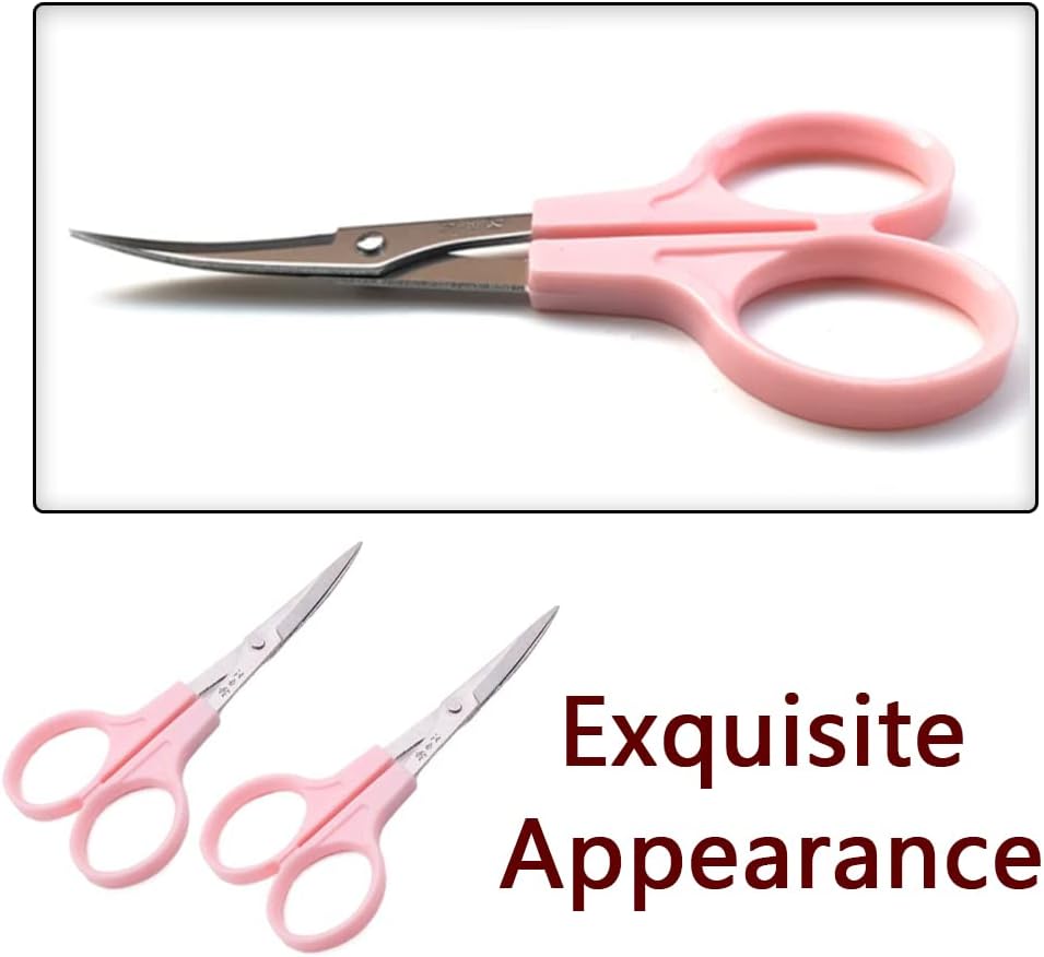 3 Pcs Small Embroidery Curved Scissors Cross Stitch Sewing Craft Small Tools DIY Scissors