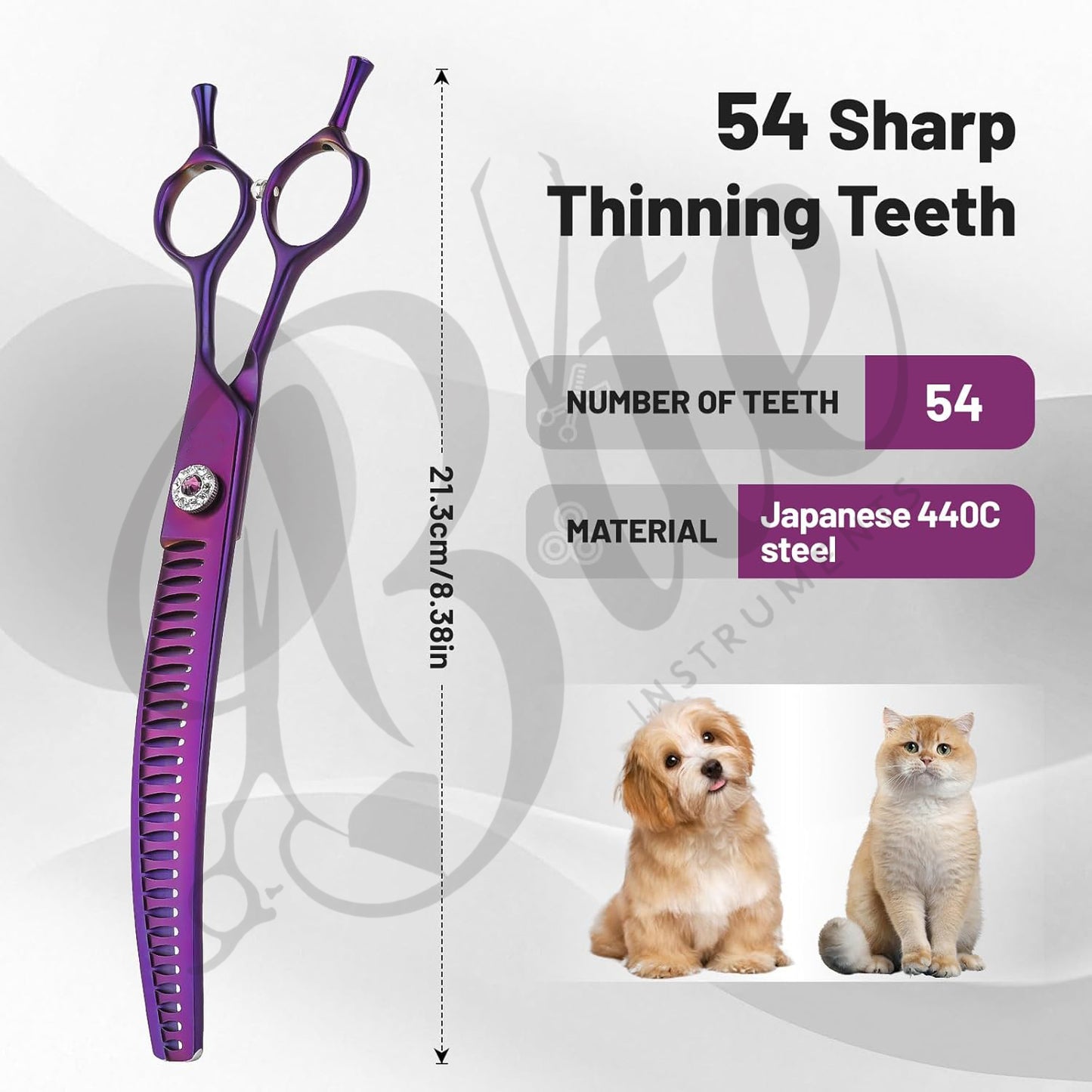 Bite Instruments Blenders, Chunkers & Thinning Shears – Pet Grooming Tools