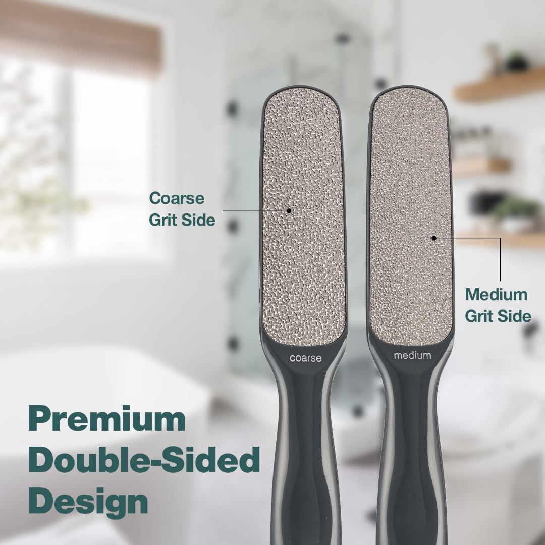 Professional Foot File Callus Remover - Hard Skin Scrubber for Pedicure