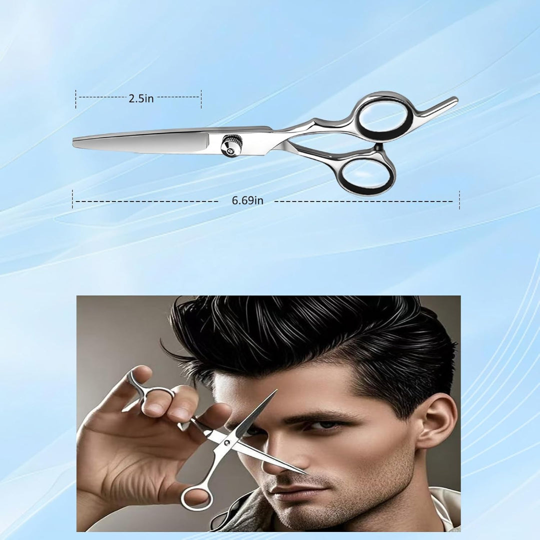 Professional Hair Cutting Scissors – 6.5” Inch Barber Shears by Bite Instruments