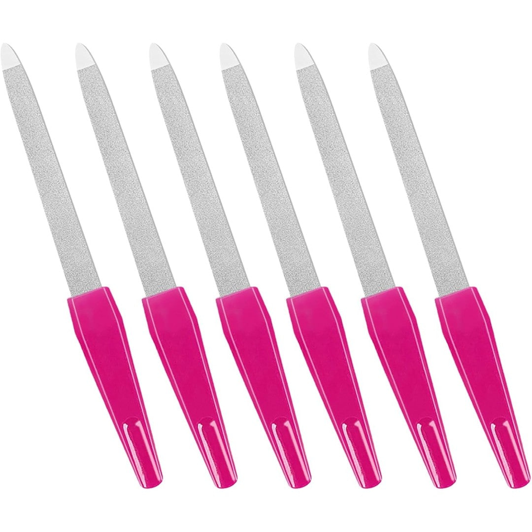 Professional Nail Files 100/180 Grit – Double-Sided Emery Boards for Manicure & Pedicure