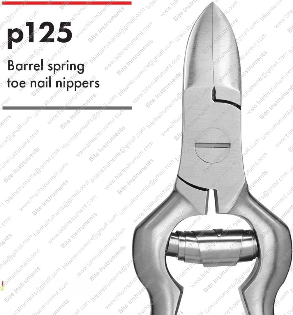 Professional Podiatry Toenail Nipper -Stainless Steel - Bite Instruments