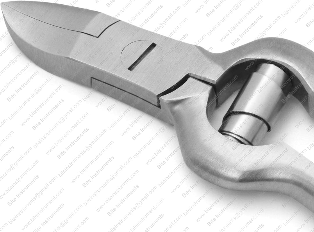 Professional Podiatry Toenail Nipper -Stainless Steel - Bite Instruments