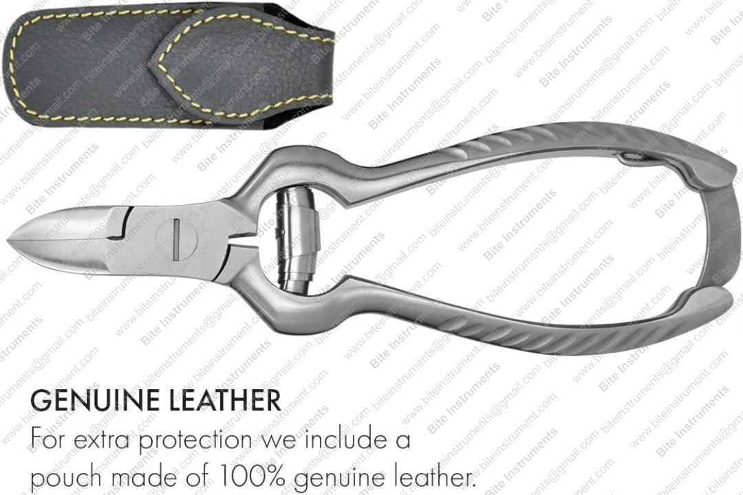 Professional Podiatry Toenail Nipper -Stainless Steel - Bite Instruments