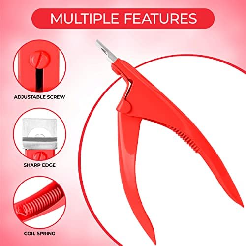 Professional Acrylic False Fake Nail Clipper Art Nail Scissors Manicure Tips Cutter Bite Instruments