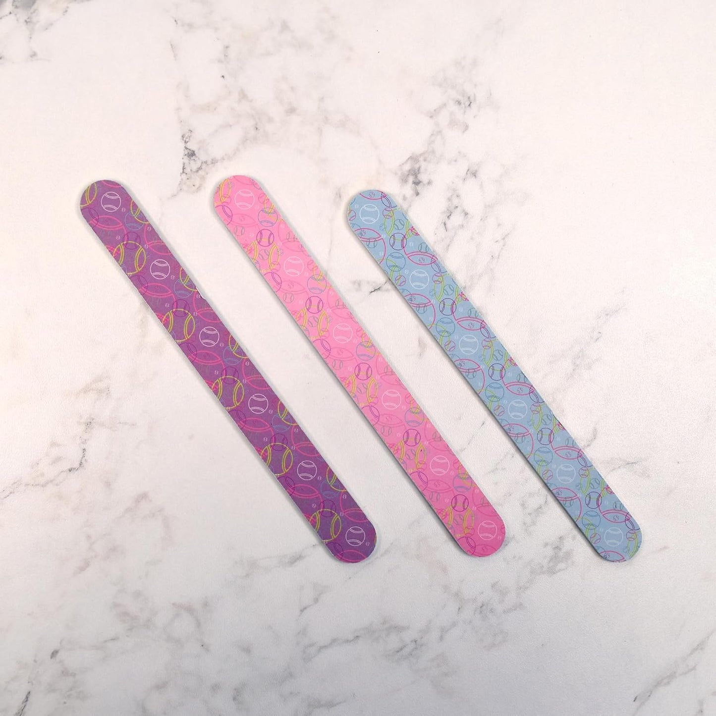 Professional Nail Files 100/180 Grit – Double-Sided Emery Boards for Manicure & Pedicure
