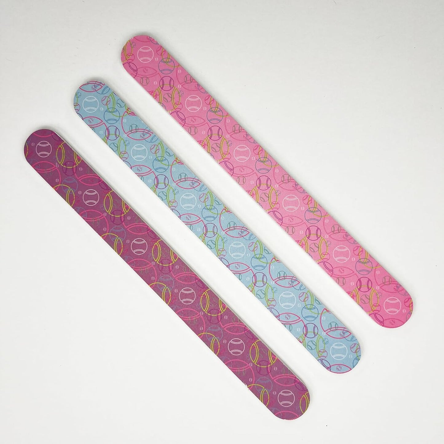 Professional Nail Files 100/180 Grit – Double-Sided Emery Boards for Manicure & Pedicure