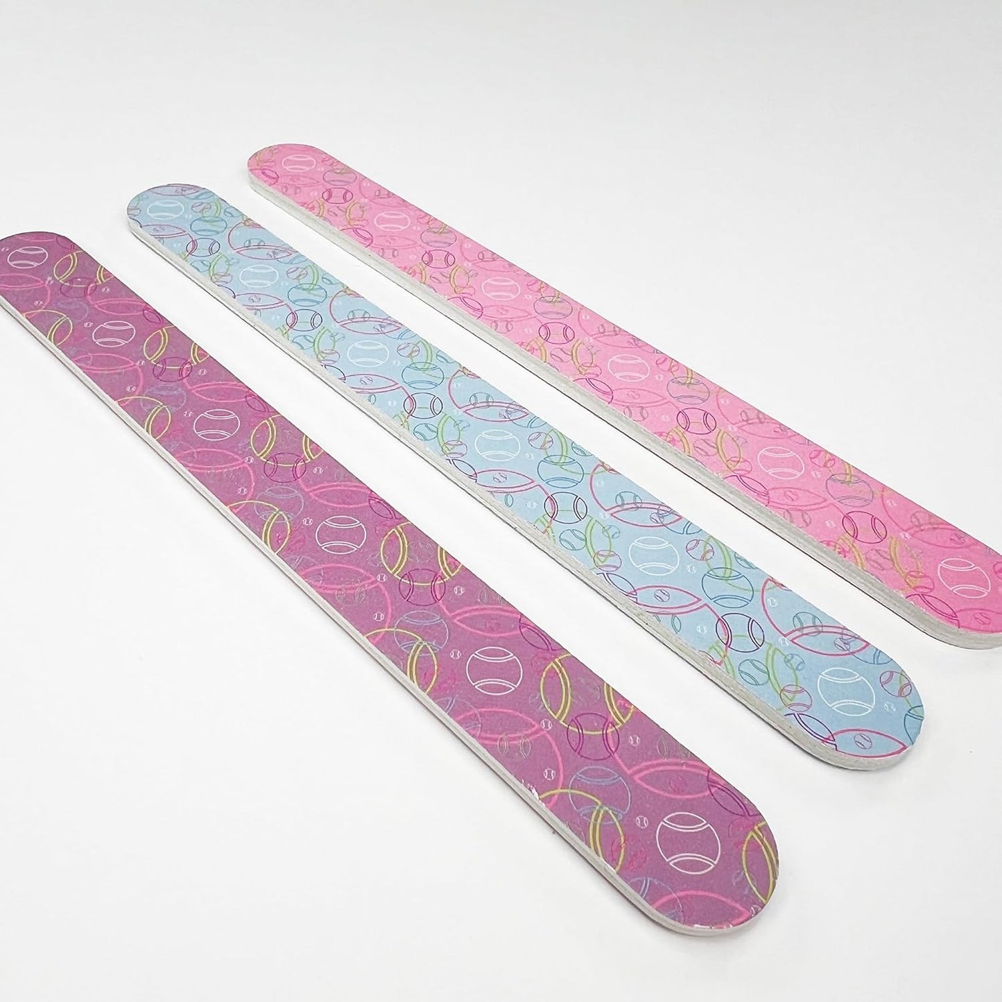 Professional Nail Files 100/180 Grit – Double-Sided Emery Boards for Manicure & Pedicure