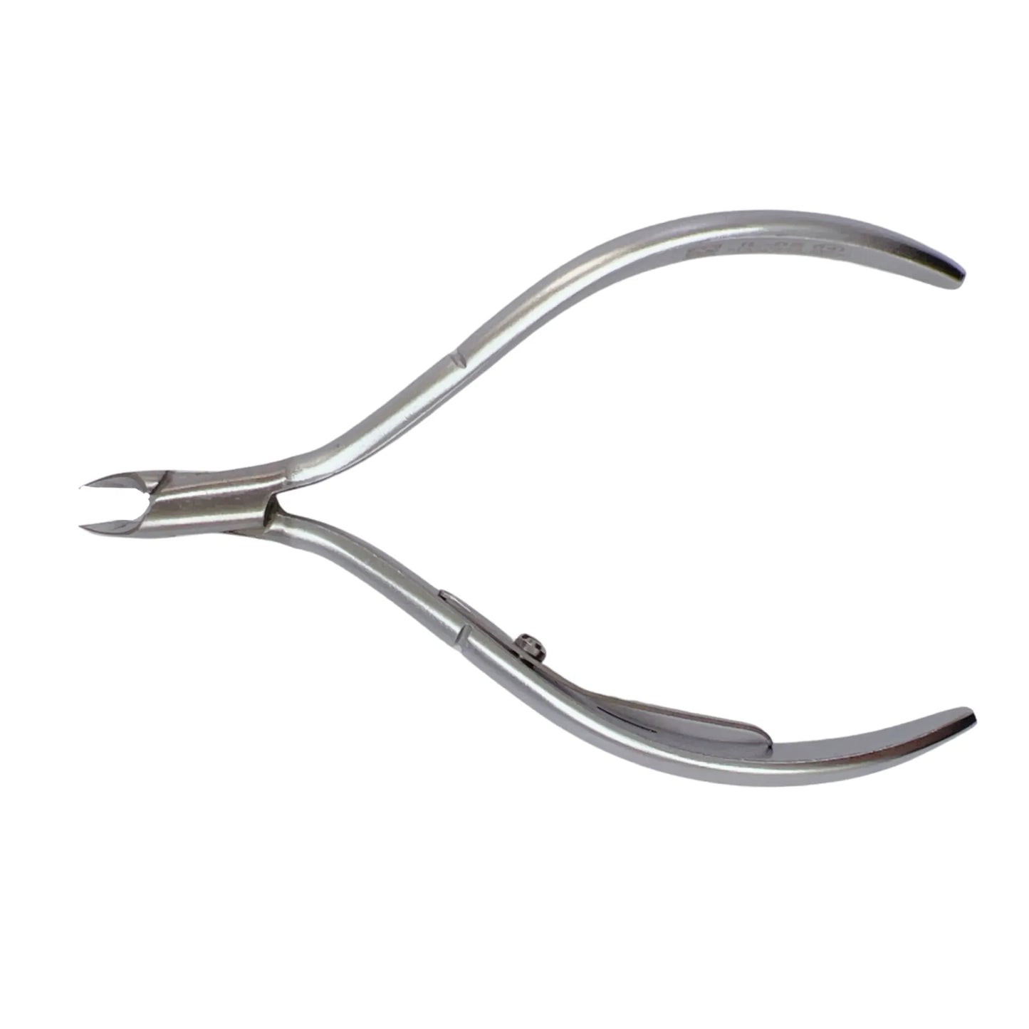 Professional Stainless Steel Cuticle Nipper (5mm Jaw) - Precision Nail Care Tool