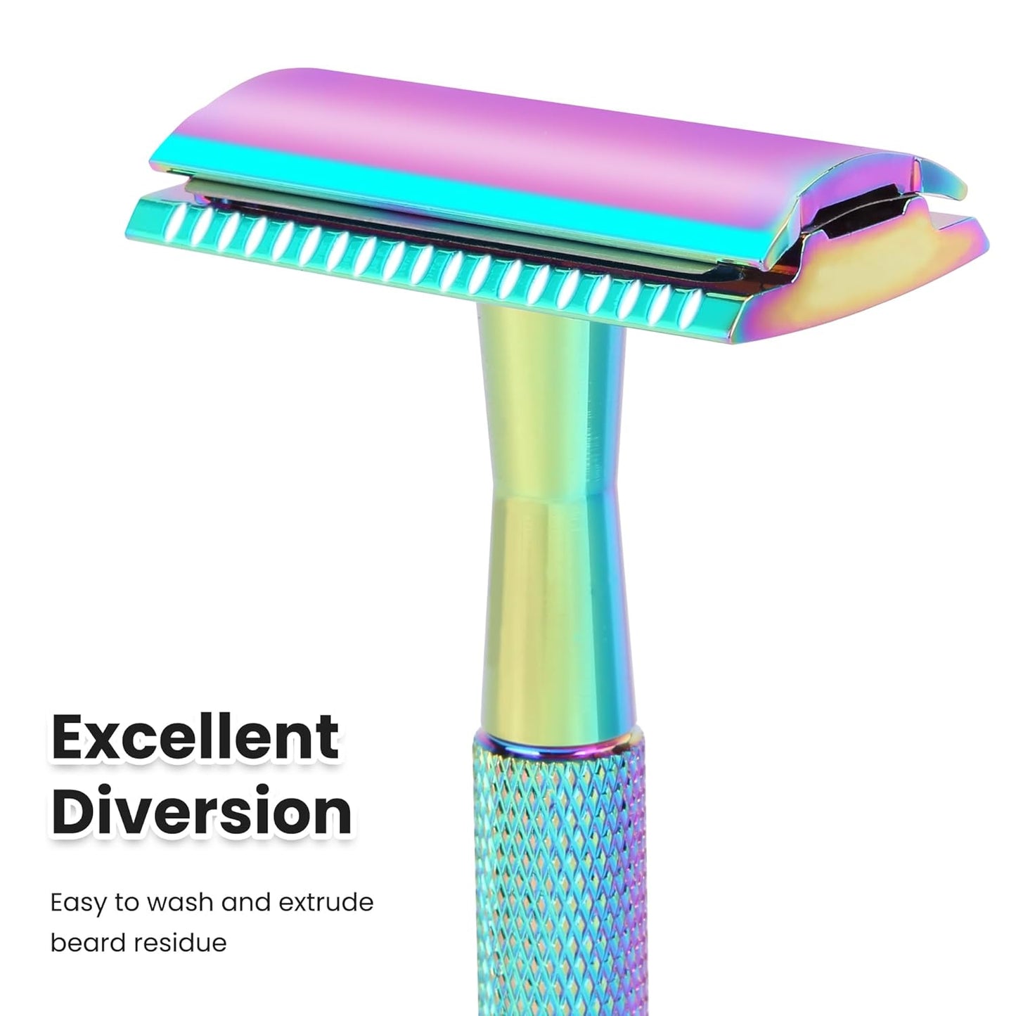 Bite Instruments Safety Razor | Stainless Steel Double Edge Razor for Men & Women