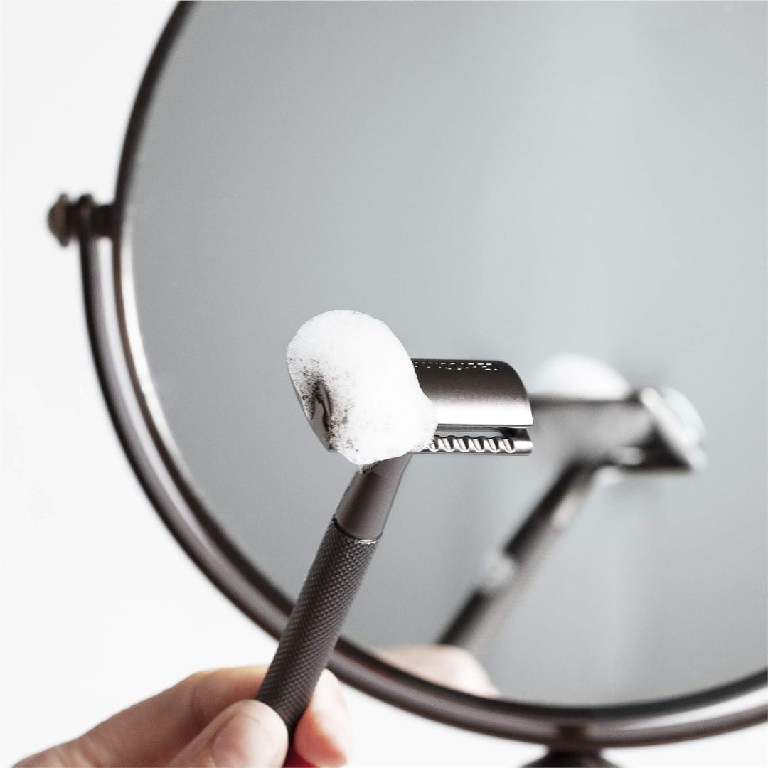Bite Instruments Safety Razor | Stainless Steel Double Edge Razor for Men & Women