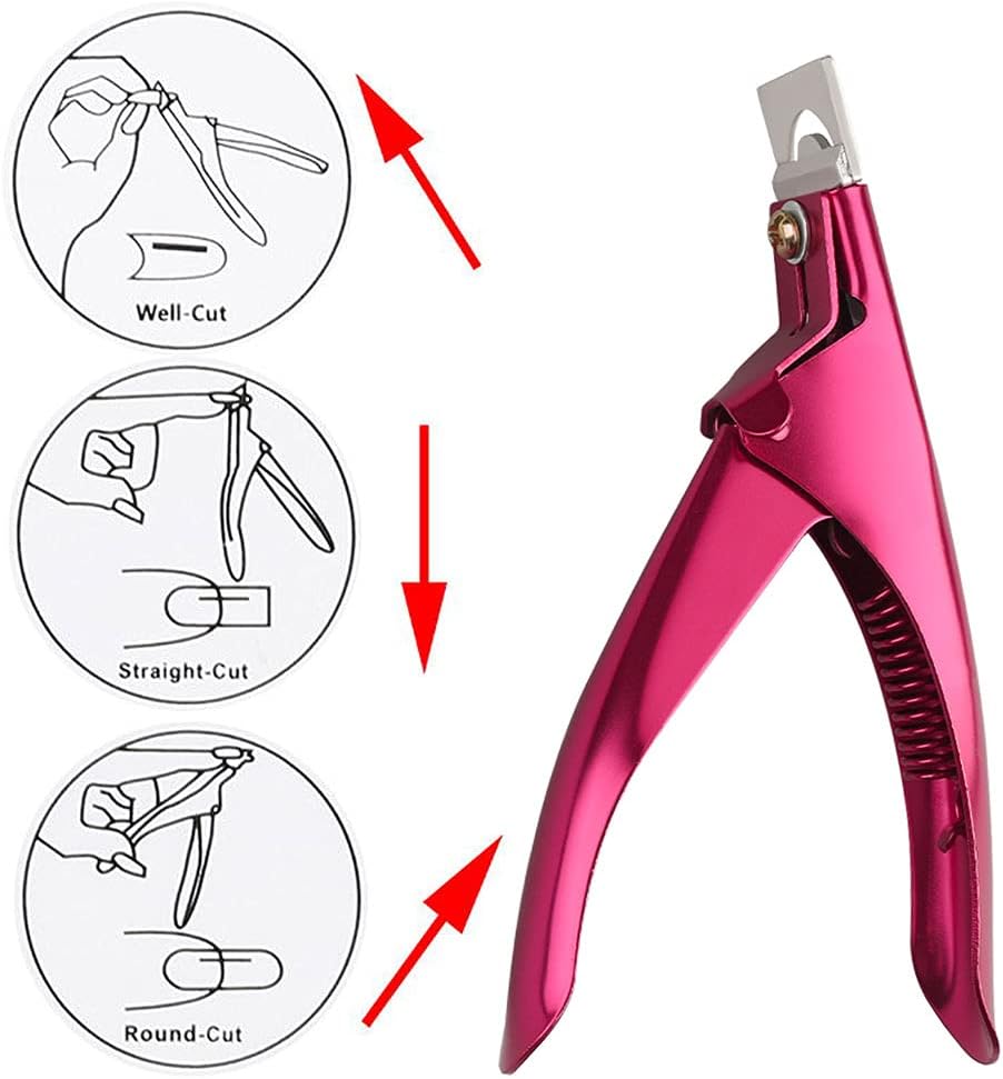 Professional Acrylic False Nail Clippers for Acrylic Nails Manicure Tool Bite Instruments