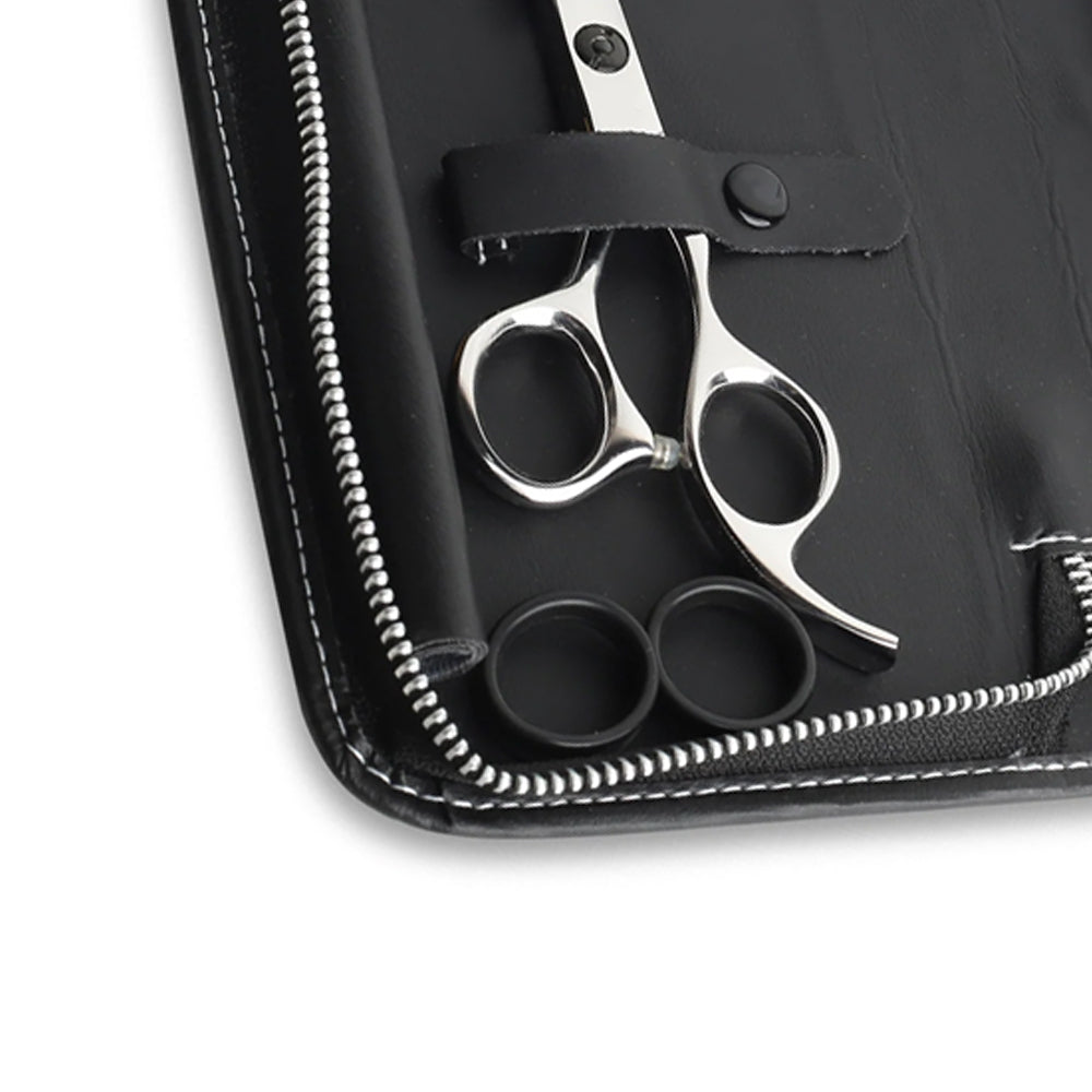 Hair Cutting Scissors & Shears Kit with Razor and Comb Barber Hairdressing Set