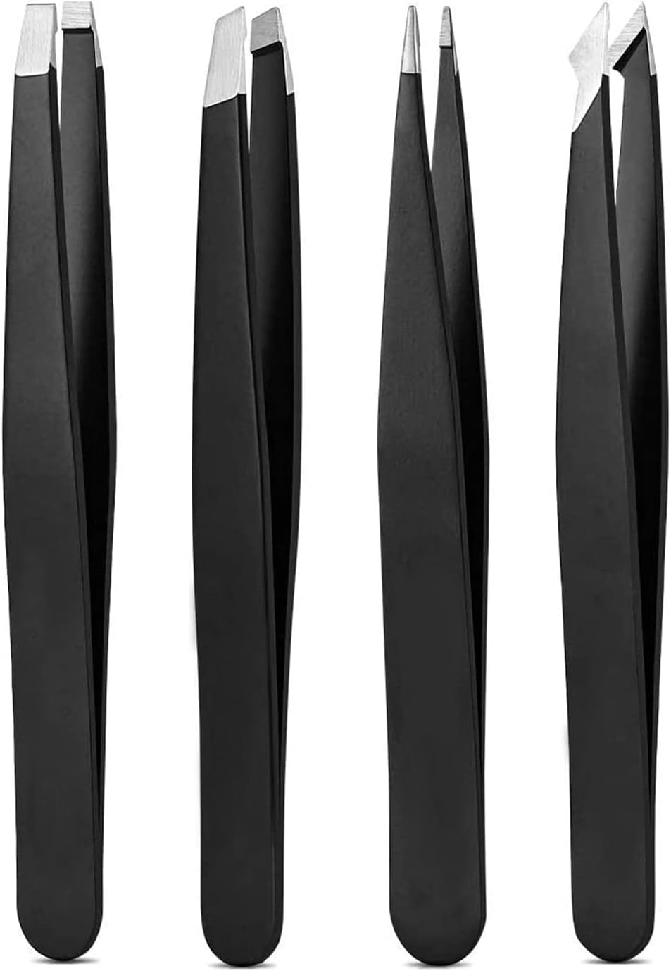Bite Instruments Professional Precision Eyebrow Tweezers for Women Facial Hair Removal