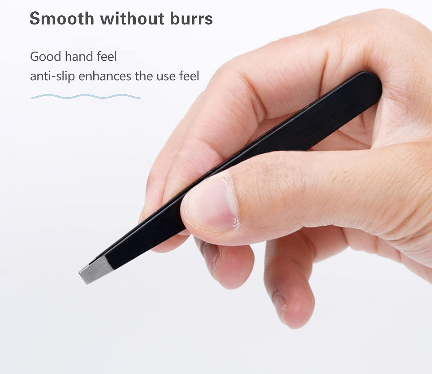 Professional Precision Tweezers For Facial Hair, Eyebrow Tweezer Stainless Steel