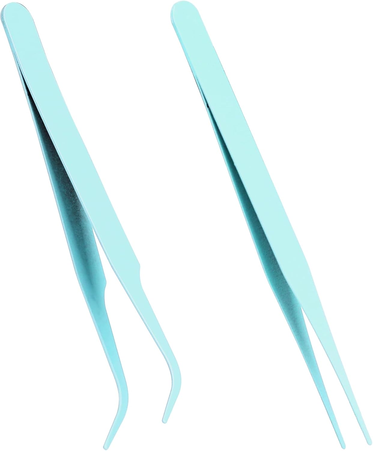 Bite Instruments | Professional Eyelash Extension Tweezer Set - Curved & Straight
