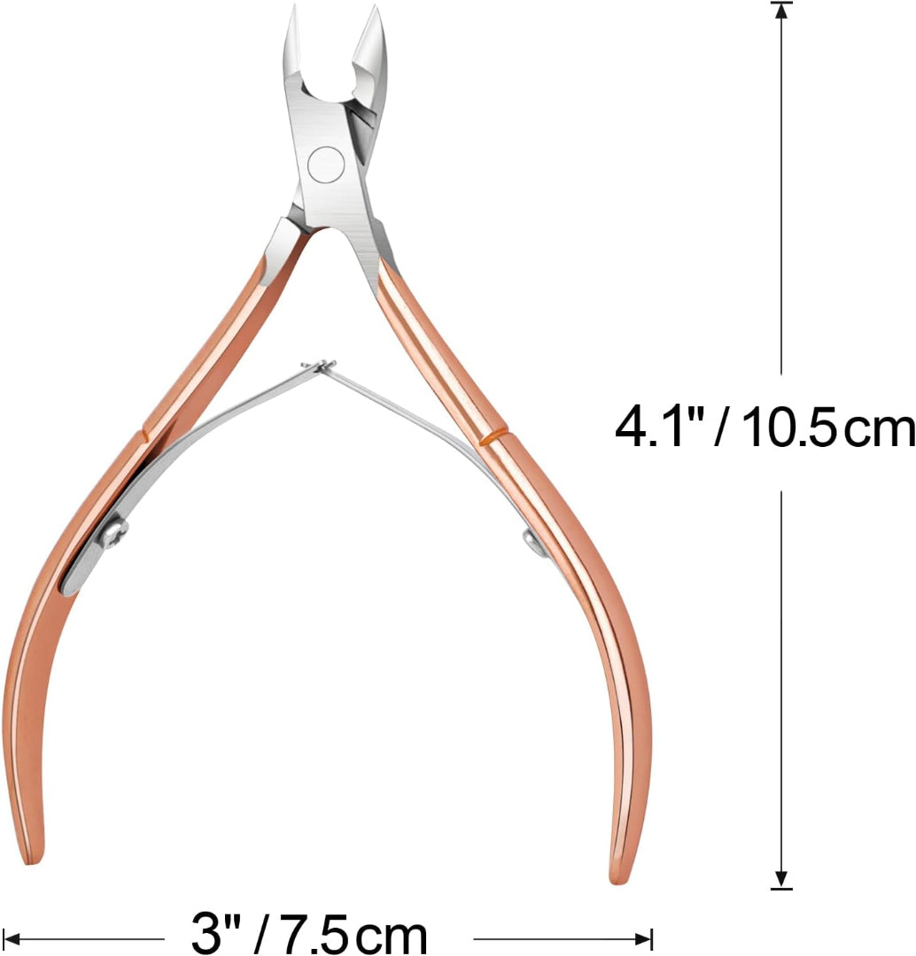 Professional 4Pcs Set Cuticle Nippers Stainless Steel | Bite Instruments