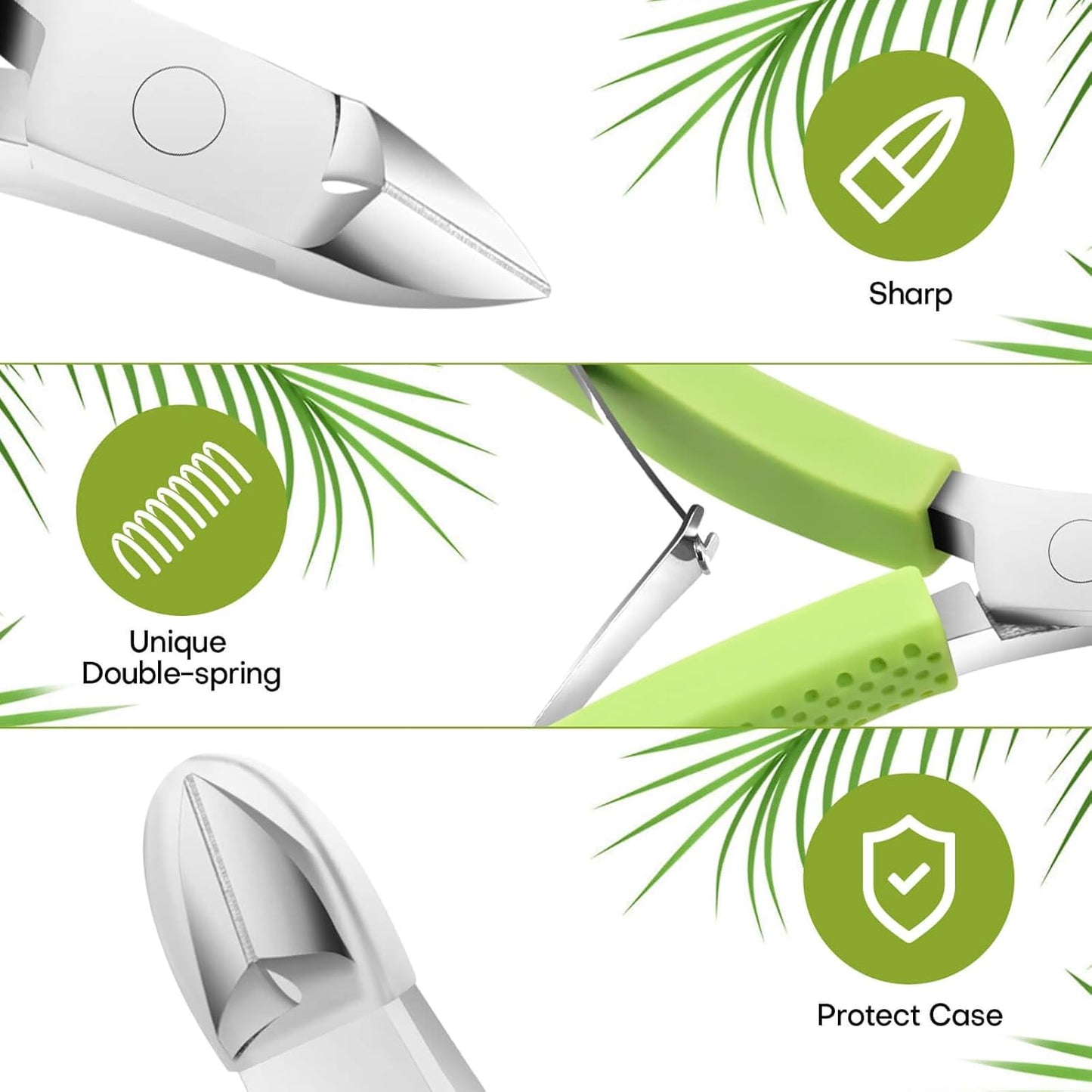 Bite Instruments Ergonomic Cuticle Cutter with Non-Slip Grip