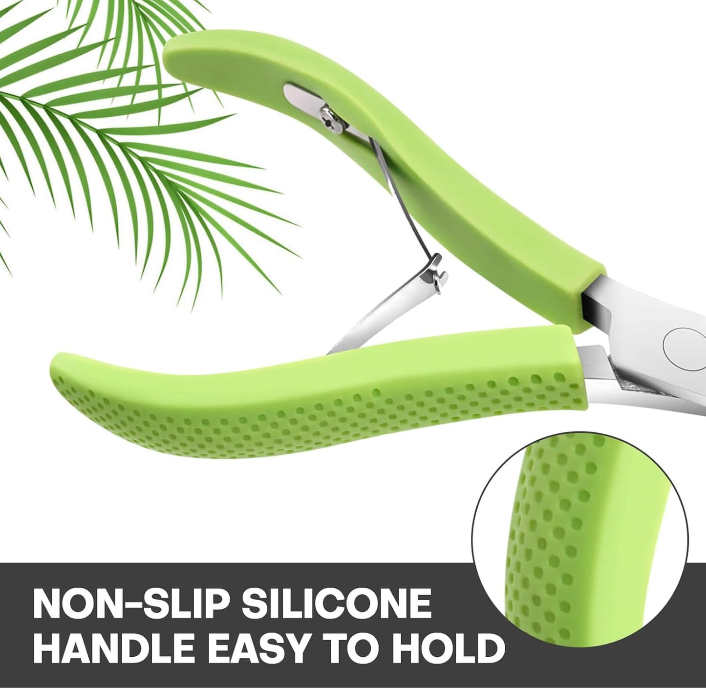 Bite Instruments Ergonomic Cuticle Cutter with Non-Slip Grip