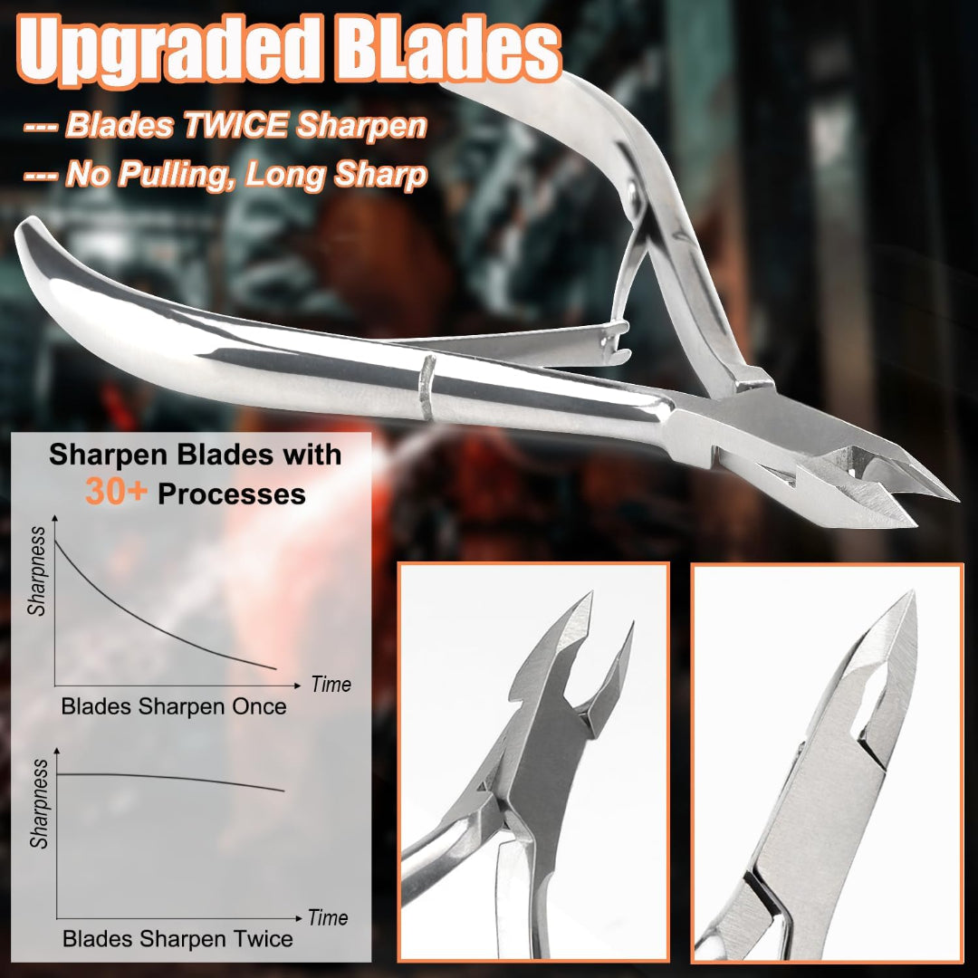 Bite Instruments Professional Stainless Steel Precision Cuticle & Nail Care Tools