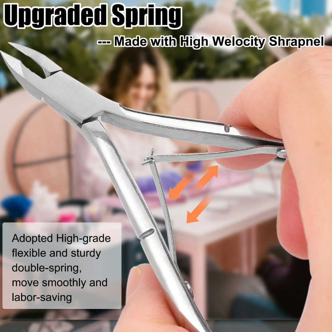 Bite Instruments Professional Stainless Steel Precision Cuticle & Nail Care Tools