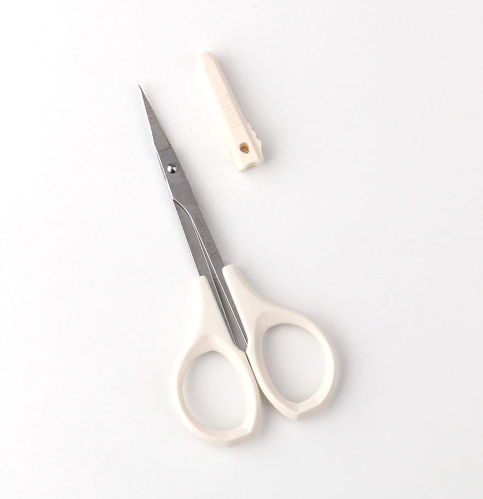Eyelash Trimming Scissors for Multi-Purpose Cuticle Pedicure Beauty Grooming Scissors