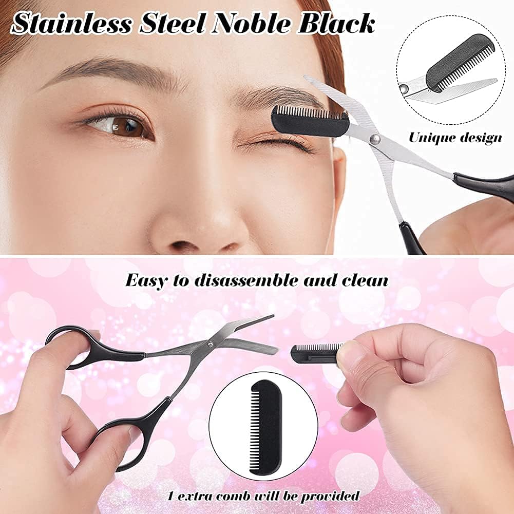 Eyebrow Grooming Kit | Precision Trimmer & Scissors Set by Bite Instruments