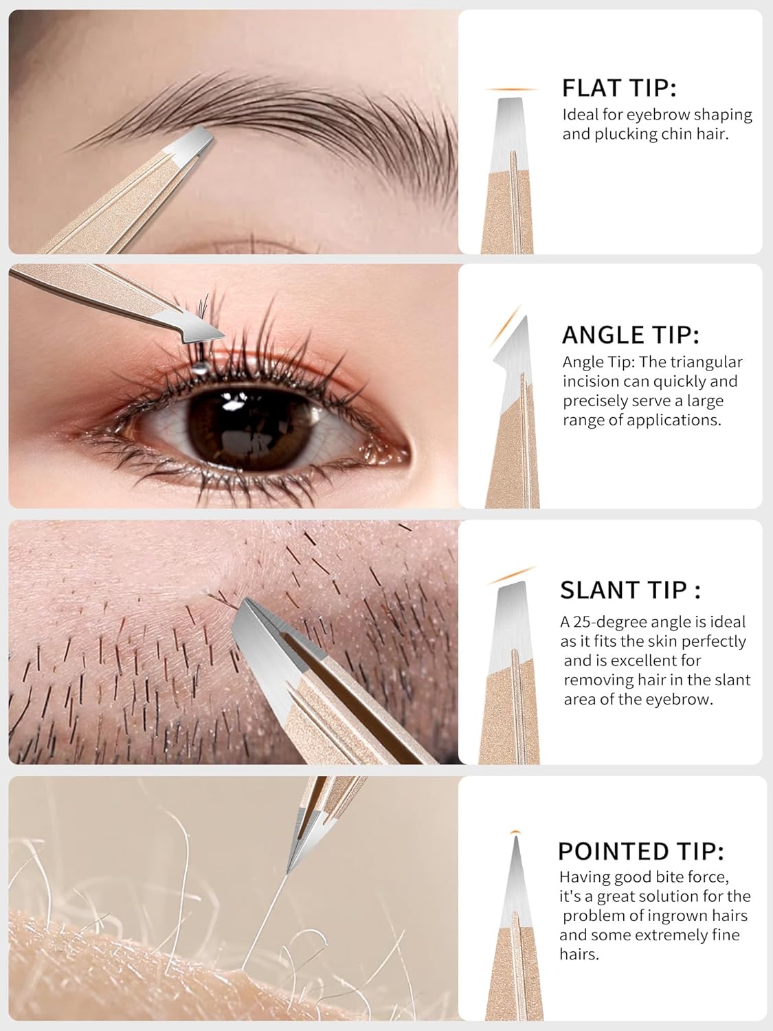 All-in-One Grooming Kit for Eyebrows , Facial Hair Removal – Bite Instruments