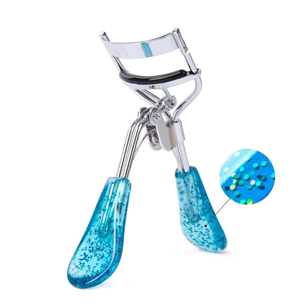Eyelash Curler with Comb and Brush Fit All Eye Shape Curved Eyelash Curlers