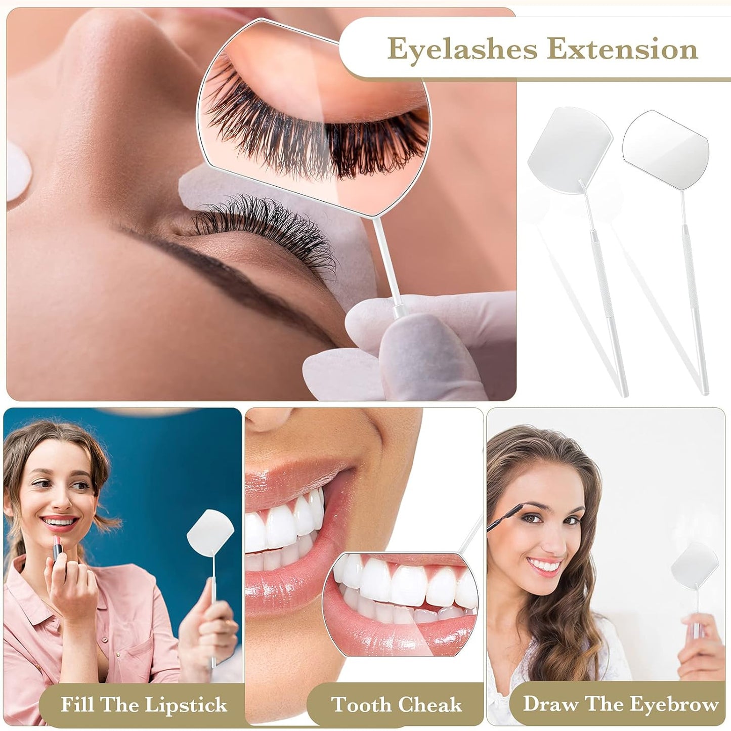 Bite Instruments Lash Mirror for Eyelash Extension Makeup Mirror