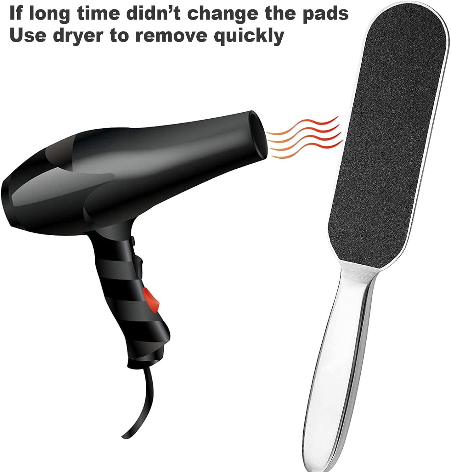 Bite Instruments stainless steel pedicure tool for removing dead skin & calluses