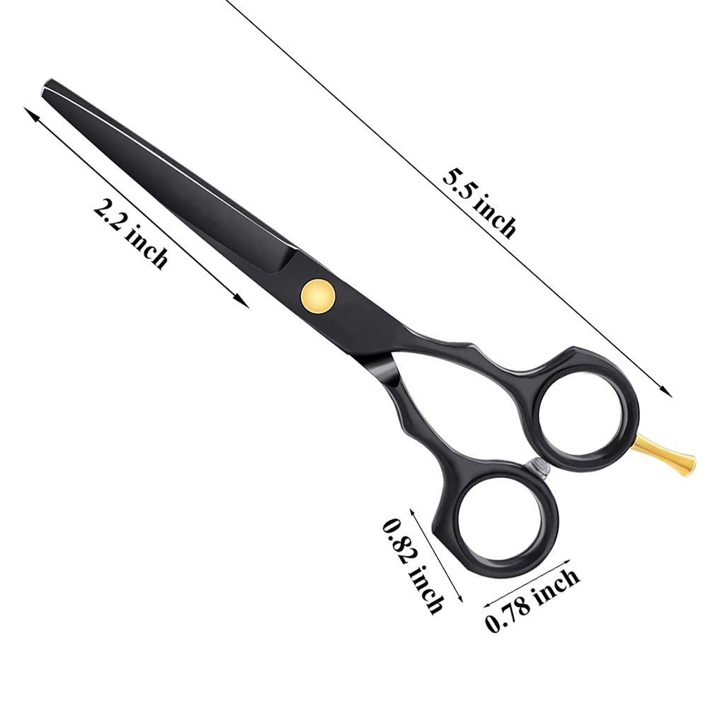 Bite Instruments Professional Hair Cutting Kit 6Piece Hairdressing Shears & Scissors Set