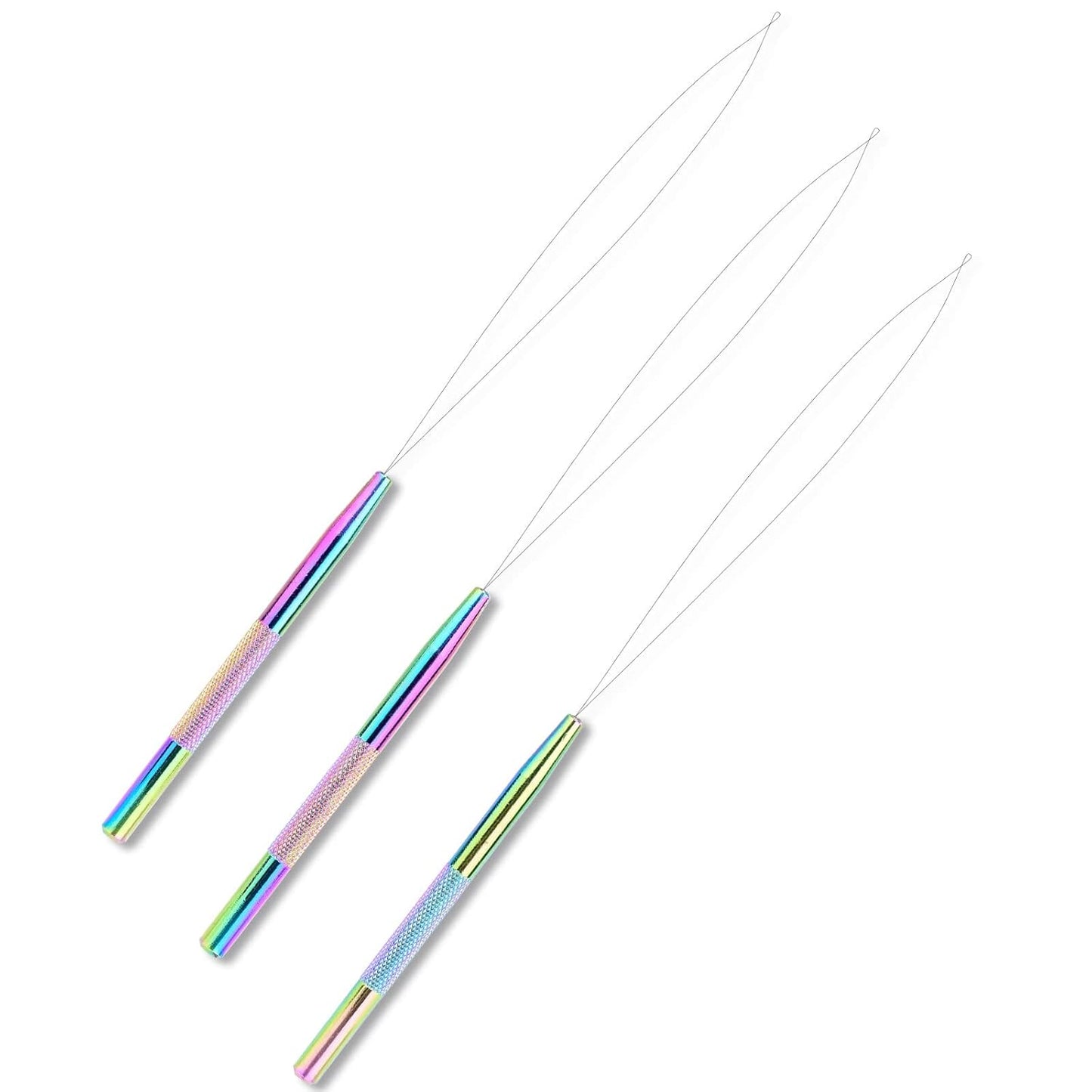 Bite Instruments Hair Extension Loop Tool & Pulling Needle – Micro Bead & Ring Threader