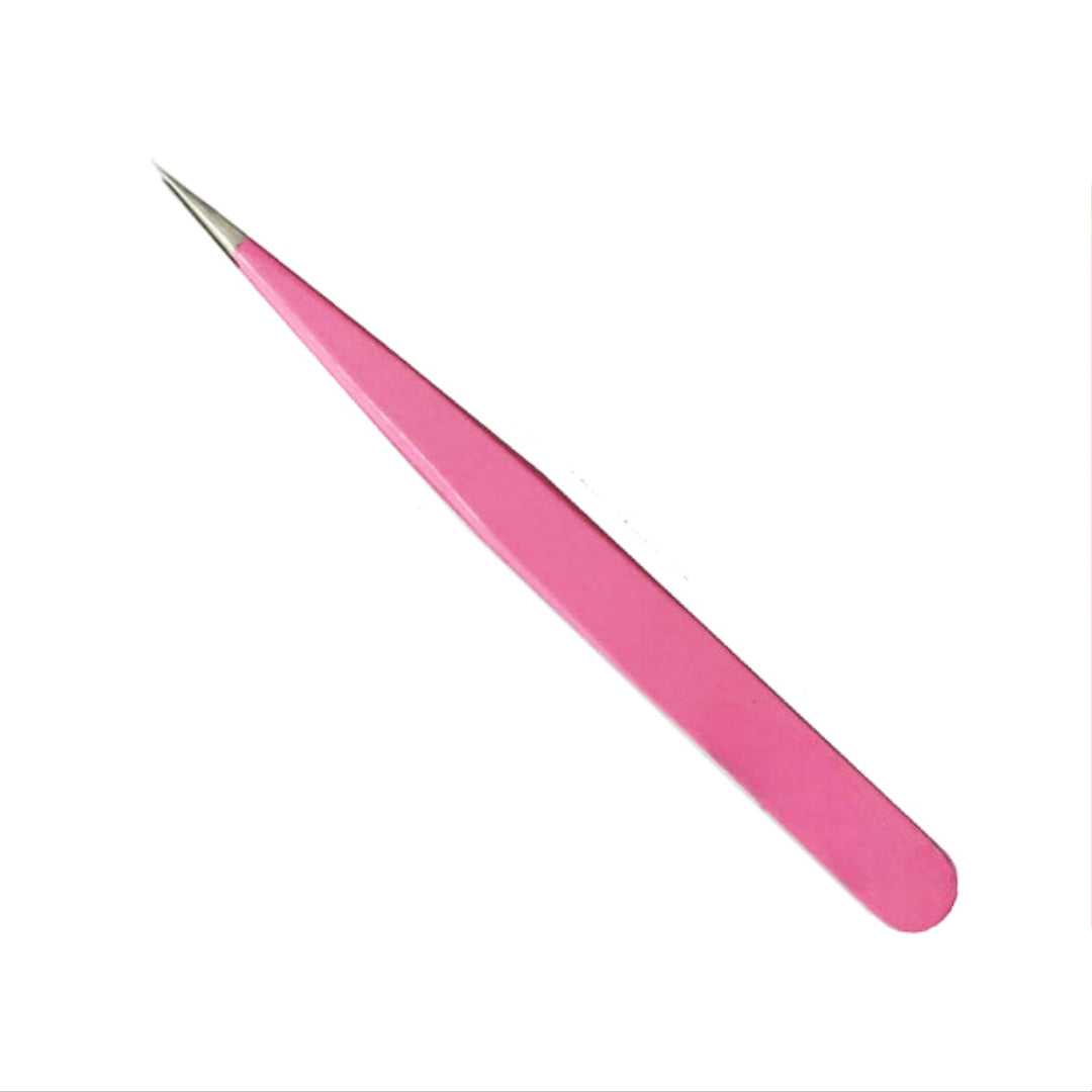 Bite Instruments Gold Straight Eyelash Extension Tweezer | Precision Isolation Tool Elegant Colors