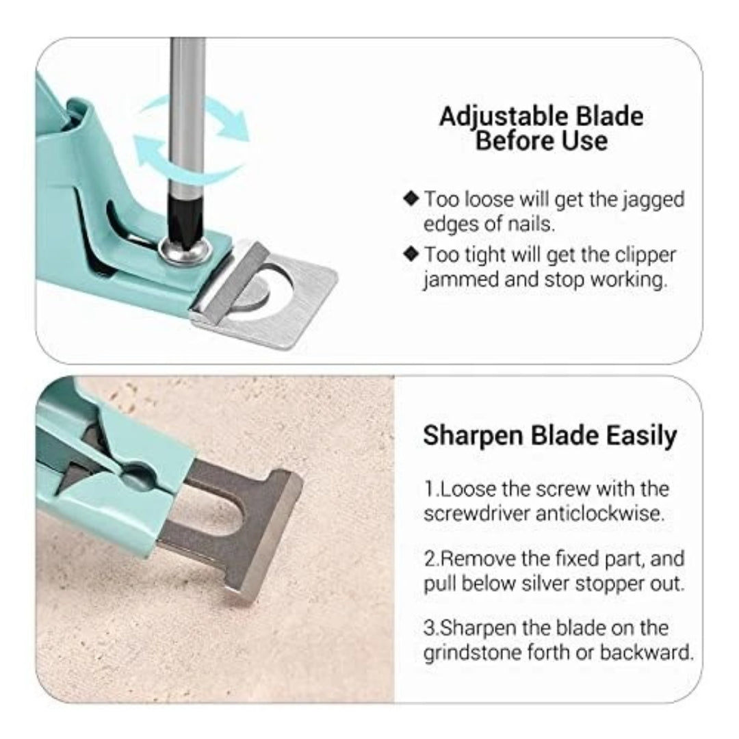 Professional Acrylic Nail Clippers, Professional Nail Clippers Cutters for Acrylic Nails