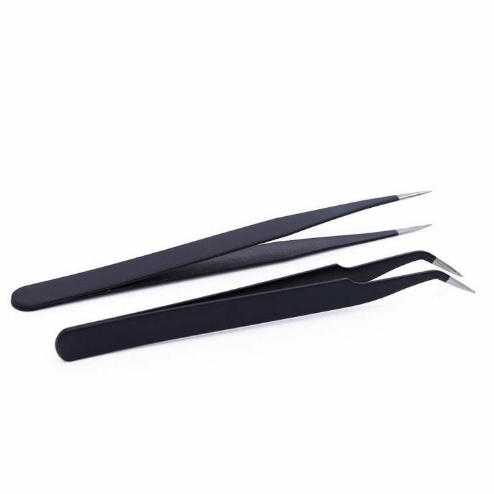 2PCS Professional Lash Tweezers Set |Classic & Volume Lash Tools from Bite Instruments