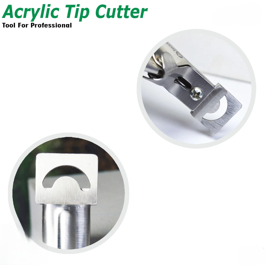 Professional Acrylic False Nail Clippers for Acrylic Nails For Girls Nail Art Bite Instruments