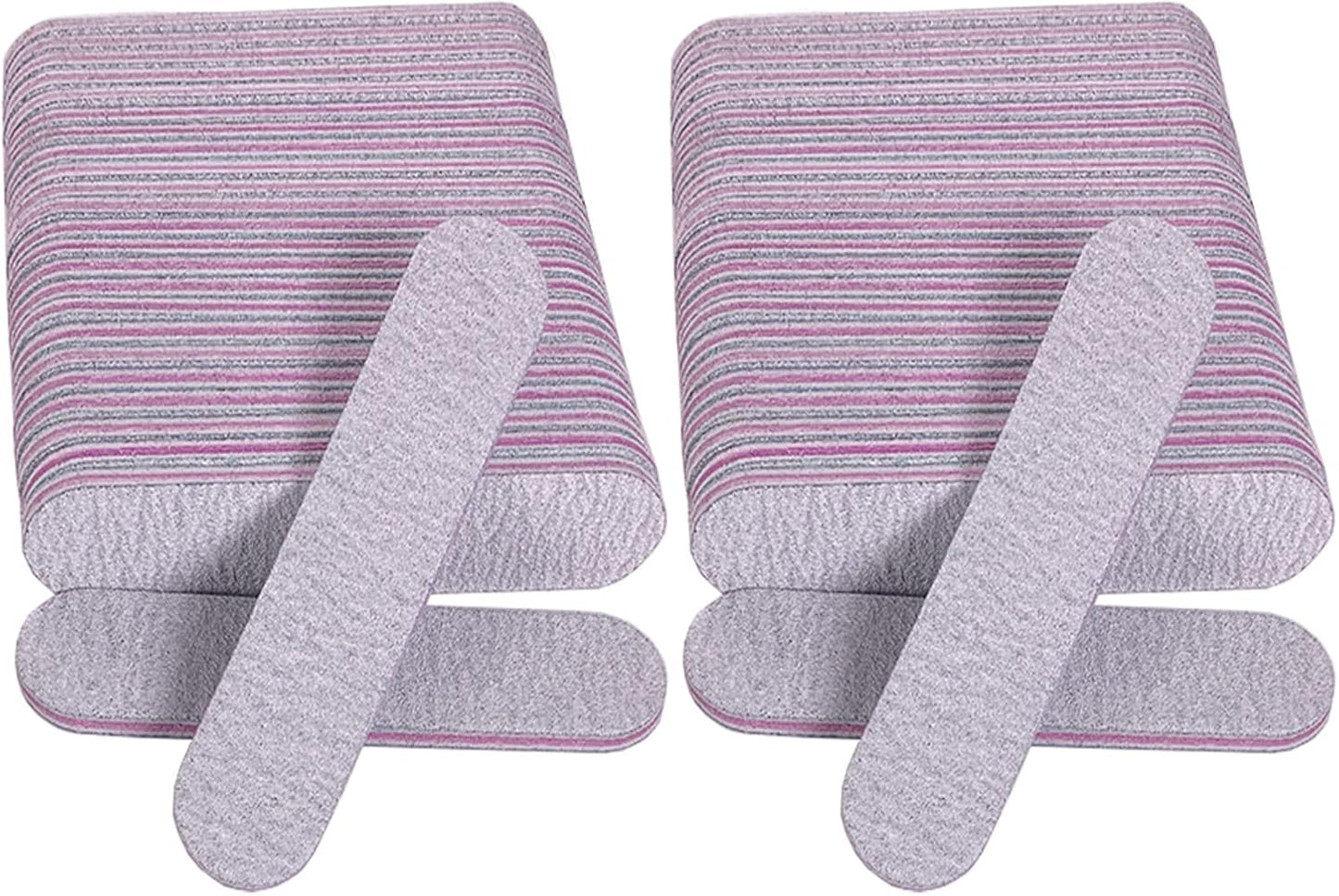 Professional Nail Files 100/180 Grit – Double-Sided Emery Boards for Manicure & Pedicure