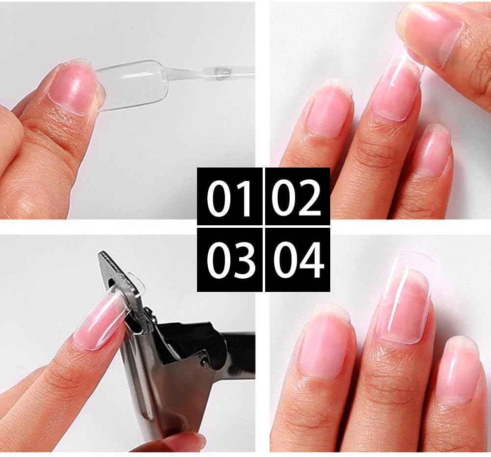 Professional Acrylic False Nail Clippers for Acrylic Nails Bite Instruments