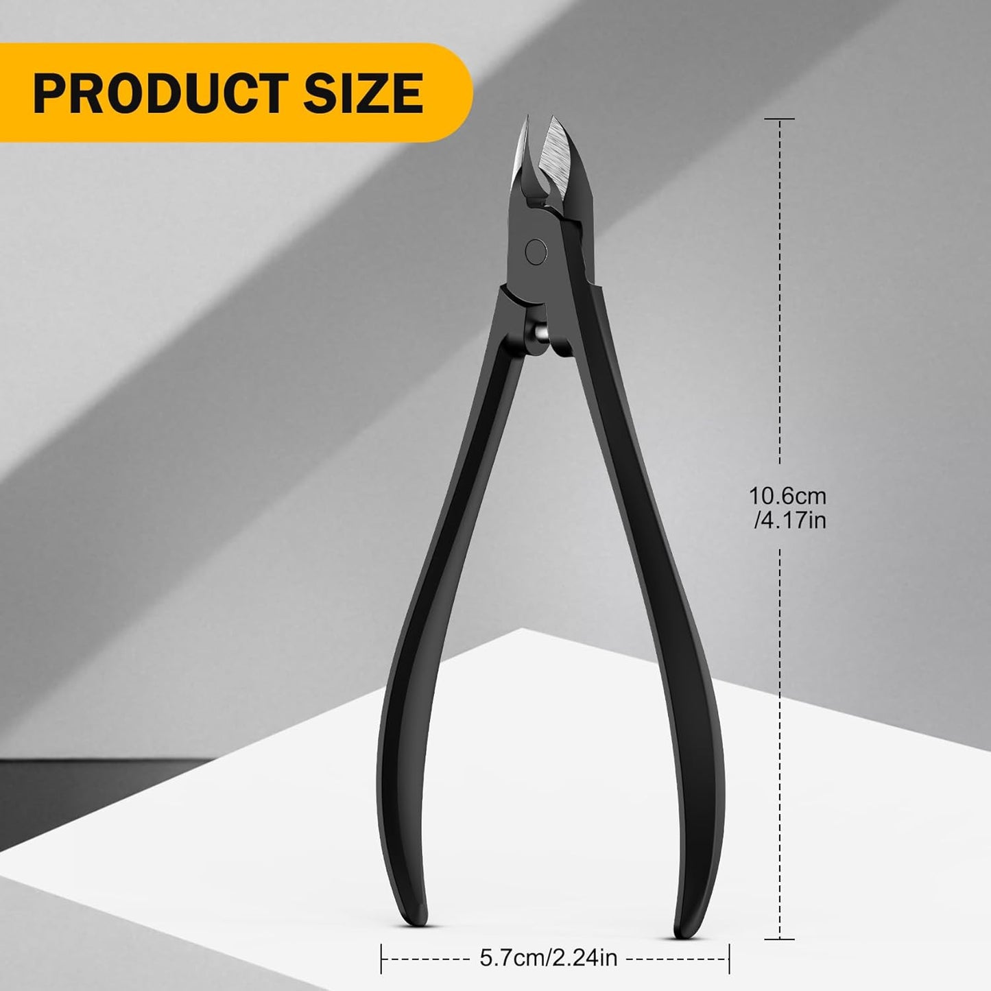 Bite Instruments Stainless Steel Cuticle Trimmer for Manicure and Pedicure