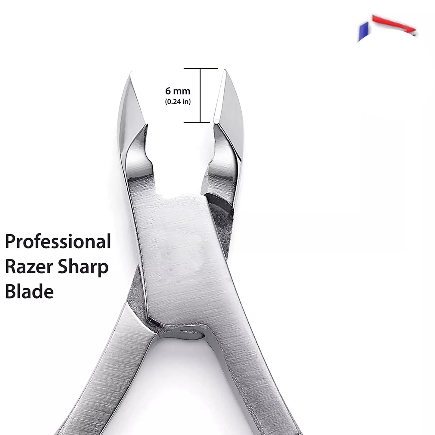 PRO NAIL CLIPPER CUTTER TOE MANICURE SCISSORS NAIL ART Cuticle NIPPER ACRYLIC 4"