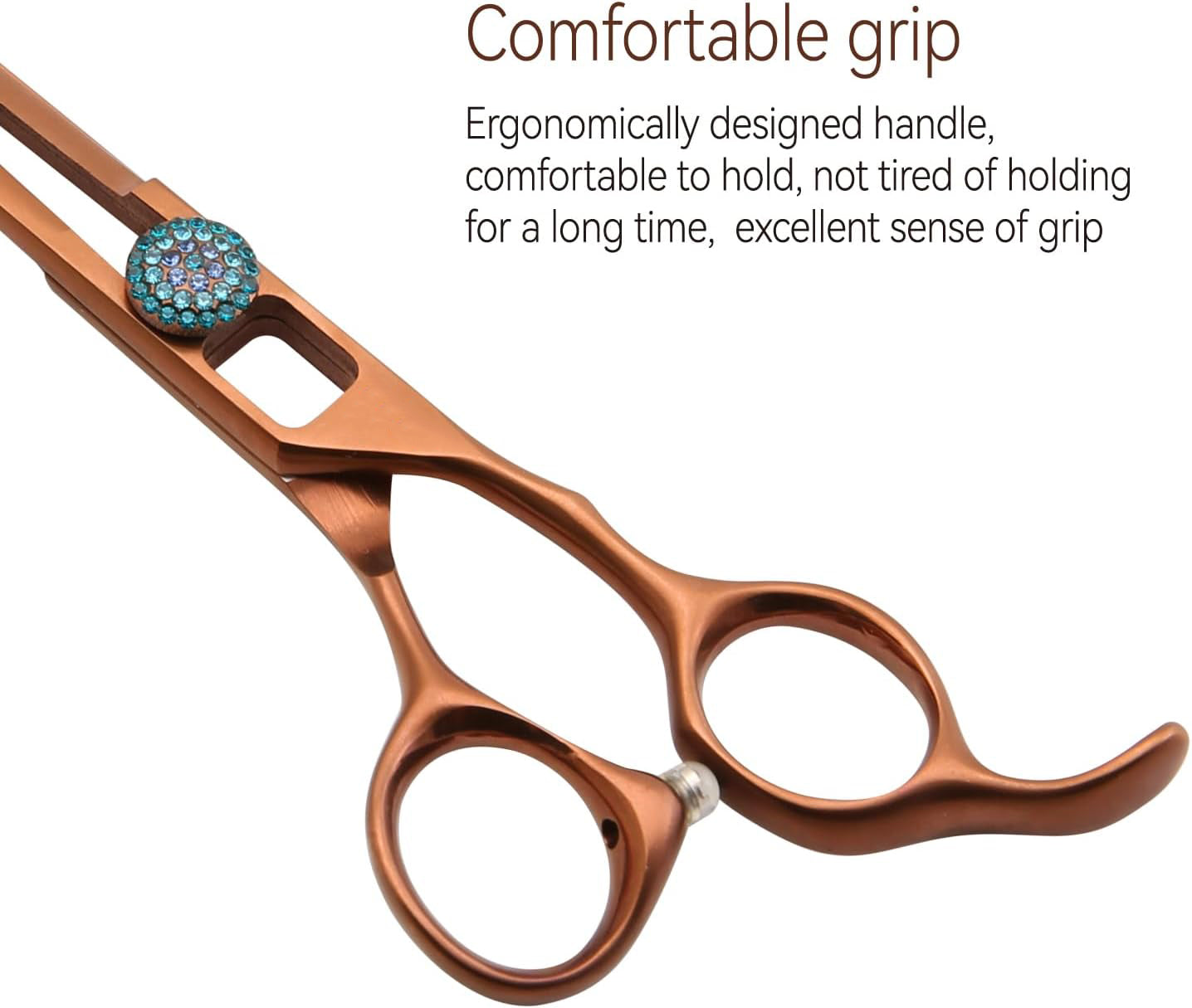 Professional Stainless Steel 7inch Grooming Scissors for Dogs Cats and Other Pets