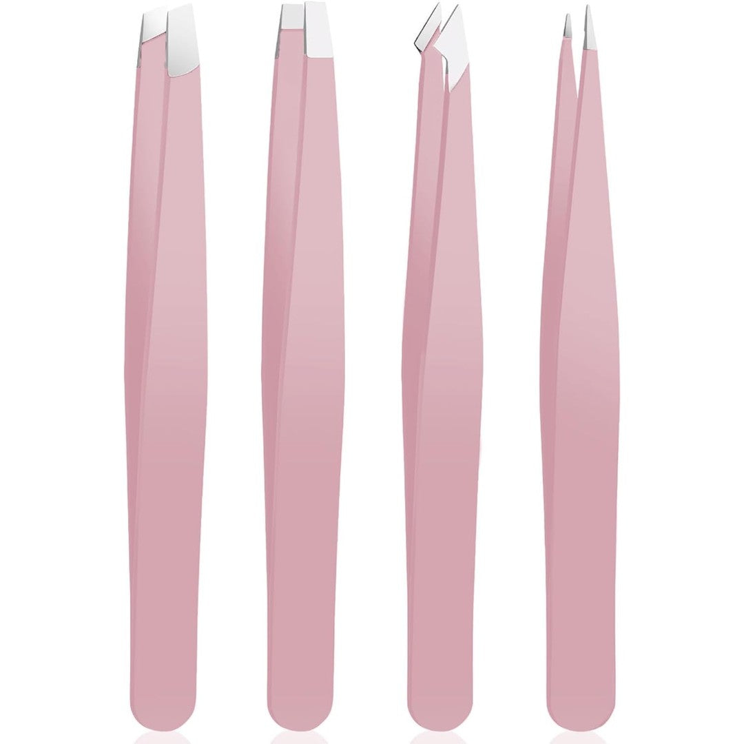 Tweezer Set For Man Women, Precision Tweezers For Facial Hair, Eyebrow Stainless Steel
