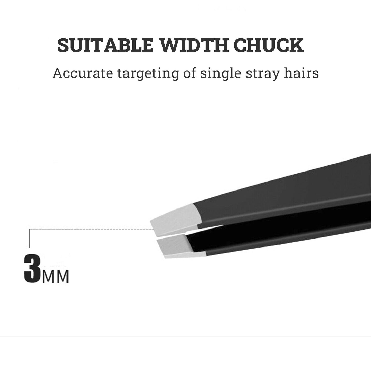 Best Quality Precision Slant Tweezers - Expert Eyebrow Shaping