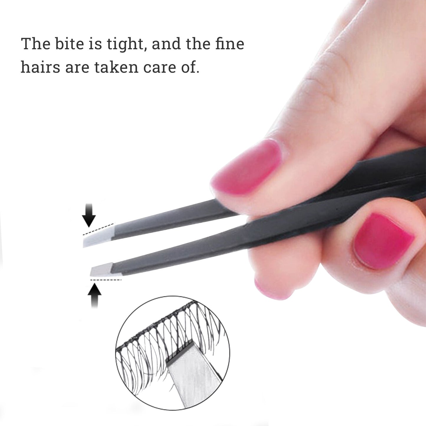 Best Quality Precision Slant Tweezers - Expert Eyebrow Shaping